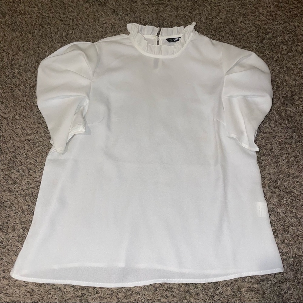 Black & white blouses